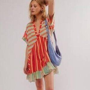 Free People Printed Agnes Dress